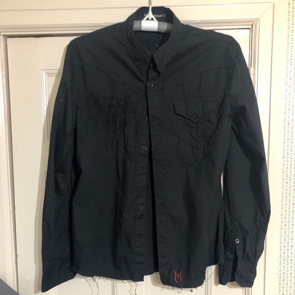 Monarchy Long Sleeve Button Down Shirt
